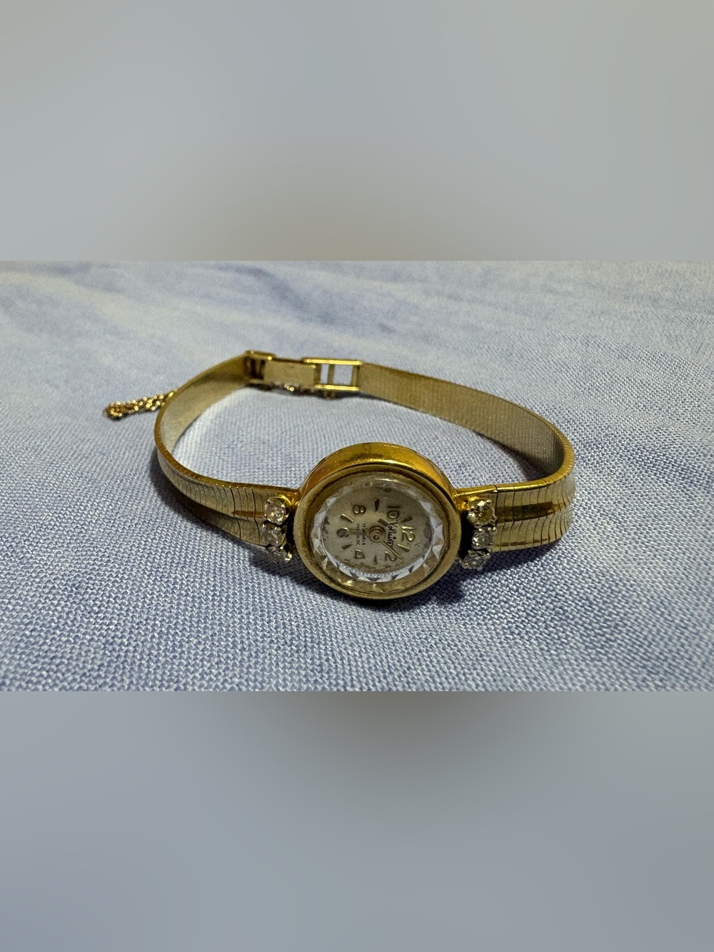 Vintage Votlaire 14kt gold ladies watch